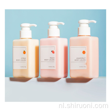 OEM organische verhelderende grapefruit parfum bodylotion